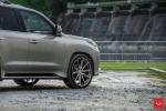 Lexus LX570 on Vossen Wheels (HF-3) (Nebula Gray Pearl) 2019 года